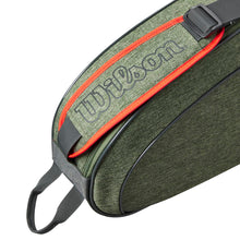 Load image into Gallery viewer, Wilson Team 3 Racquet Bag Heather Green
