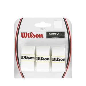 Wilson Pro Overgrips (3 Pack) White