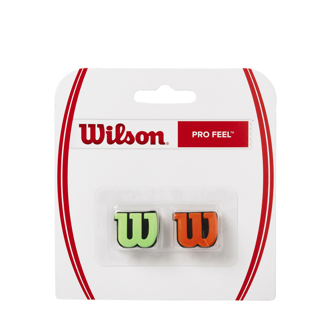 Wilson Pro Feel Dampener Green/Orange (2 pack)