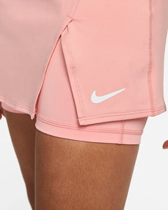 Nike Women's Victory Tennis Skirt (Coral) TALL