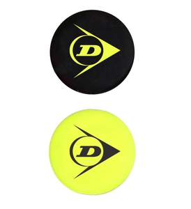 Dunlop Flying D Vibration Dampener Black/Yellow (2 Pack)