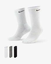 Load image into Gallery viewer, Nike Everyday Cushioned Training Crew Socks (3 Pairs) Multi-Coloured
