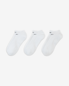 Nike Everyday Cushioned Training No-Show Socks (3 Pairs) White