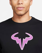 Load image into Gallery viewer, Nike Mens Dri-FIT Rafa Tennis T-Shirt 2023 Black
