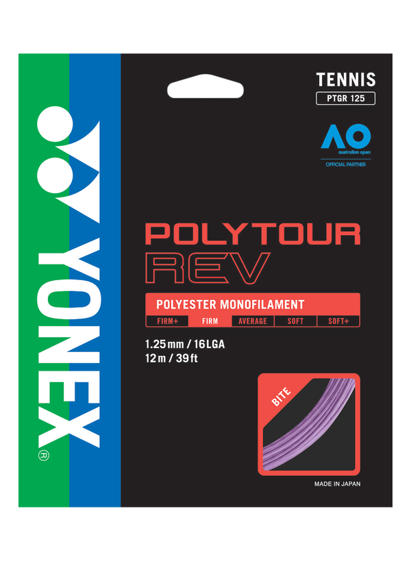 Yonex Poly Tour Rev Purple Set