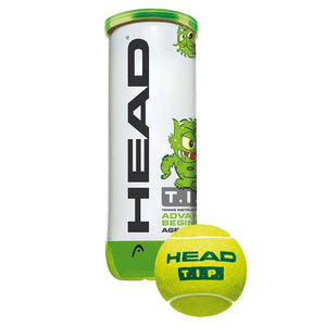 Head T.I.P. Green - 3 Ball Can (9-10yr old)