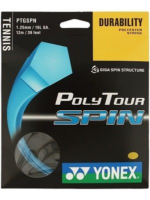 Yonex Poly Tour Spin Blue Set
